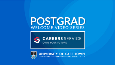 UCT Career Services for Postgraduates