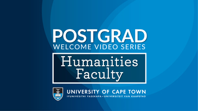 Humanities welcome