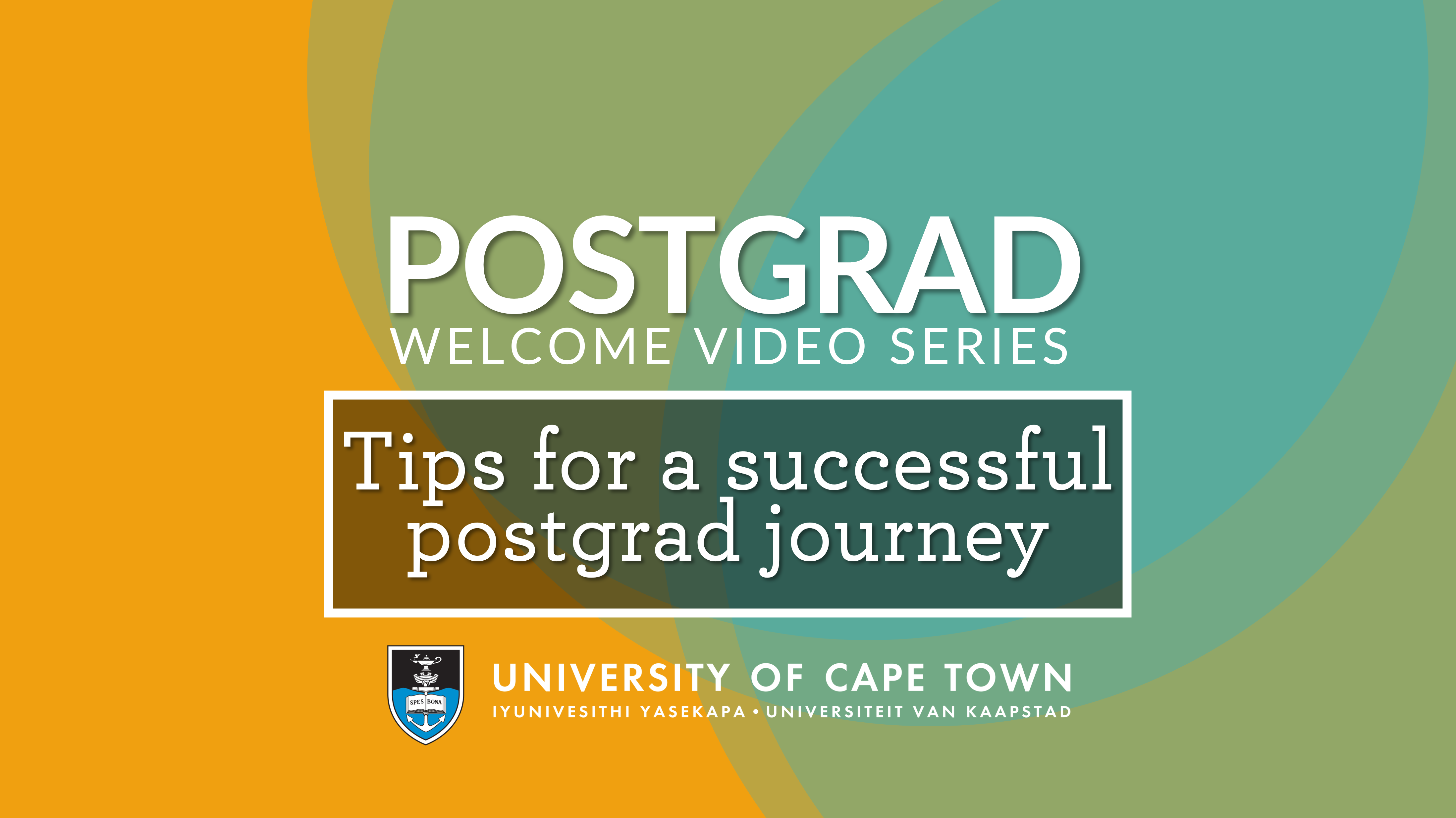 Tips for a successful postgrad journey